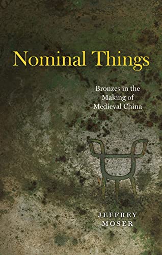 Book cover: “Nominal Things” with a bronze artifact illustration.