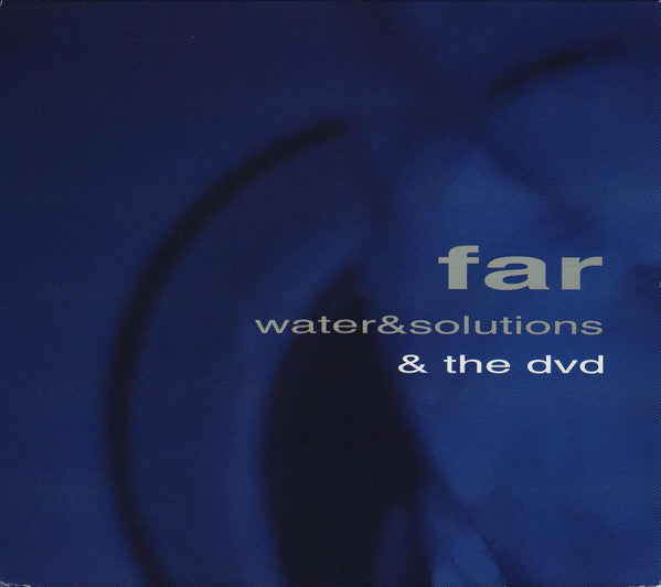 Dark blue DVD cover with text: "far water&solutions & the dvd".