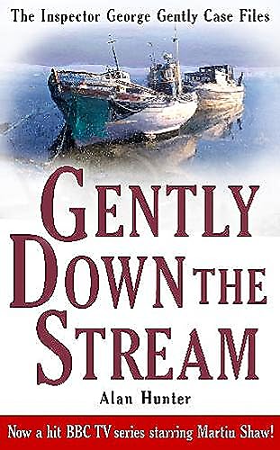 Book cover: "Gently Down the Stream" with boats and large title text.