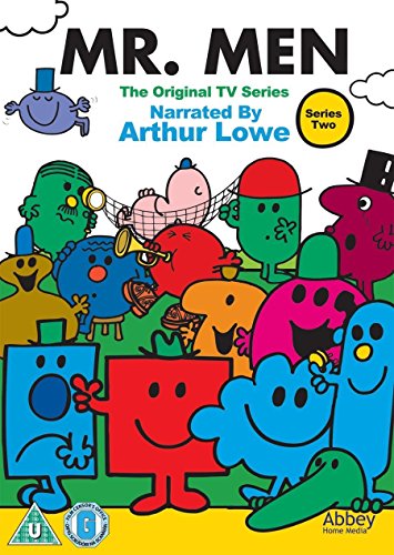 DVD cover featuring colorful cartoon characters from the Mr. Men series.