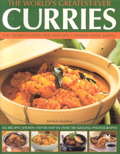 Cookbook cover featuring a steaming pot of orange curry and smaller dish photos.