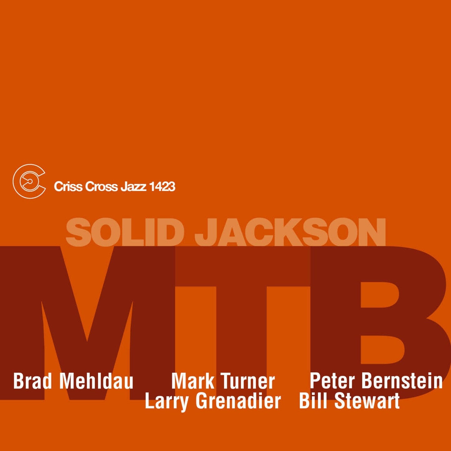 Album cover for "Solid Jackson" by Mtb, featuring bold orange text.