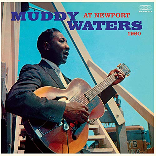 AlbumSSCPCAlbum cover of Muddy Waters holding a hollow-body electric guitar outdoors.