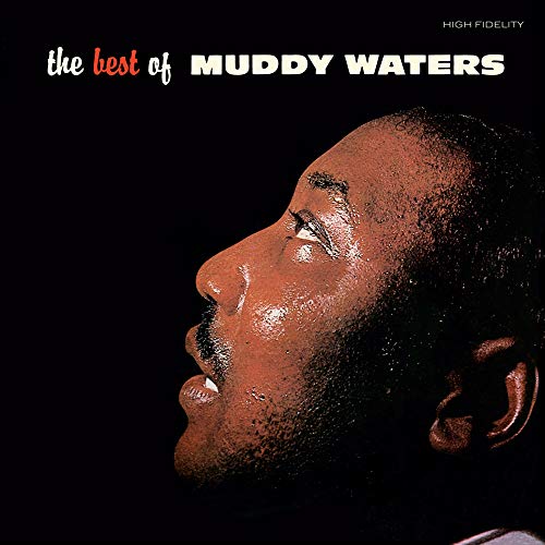 Album cover for Muddy Waters’ “The Best Of,” featuring a portrait.