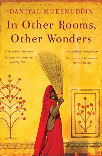 Book cover: red-clad figure holding a broom against a yellow background.