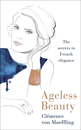 Book cover with a sketched woman and the title "Ageless Beauty.