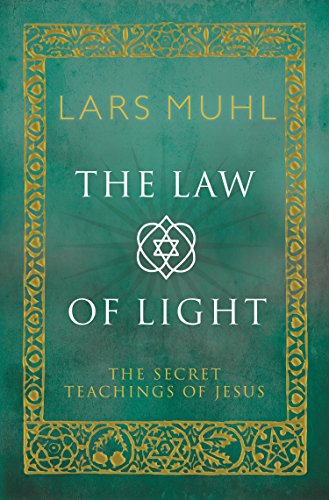 Green book cover with gold border, title “The Law of Light” and star symbol.