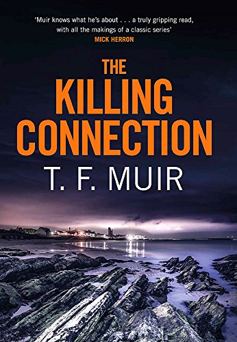 Book cover: "The Killing Connection" with a coastal town scene.