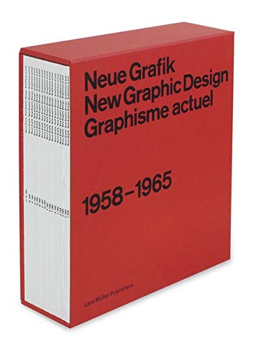 Red book cover with white text: "New Graphic Design: 1958-1965".