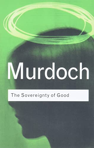 Book cover with a green background, a halo, and the title The Sovereignty of Good.