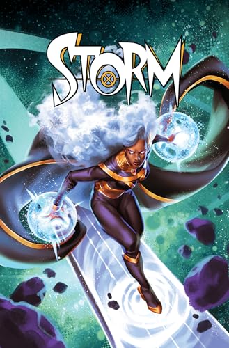 Storm comic book cover featuring the X-Men superhero controlling weather.