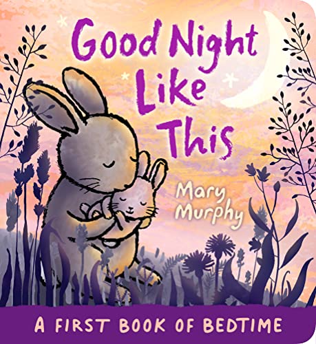 Children’s book cover depicting a large rabbit hugging a baby rabbit.