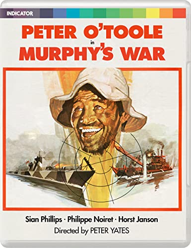 Murphy's War" Blu-ray cover featuring Peter O'Toole and naval ships.