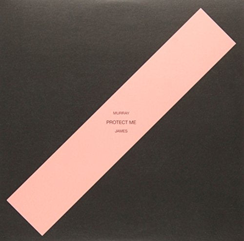 Vinyl record cover: diagonal pink band with "Murray James - Protect Me" text.