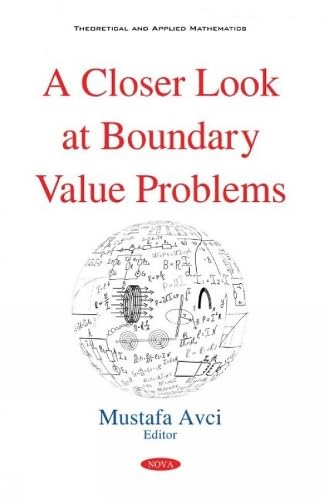 Book cover titled A Closer Look at Boundary Value Problems featuring a mathematical sphere diagram.