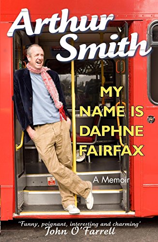 Book cover featuring a smiling man standing in the doorway of a red bus.