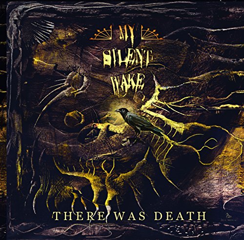 Dark album cover with a bird on skeletal branches, titled "There Was Death.