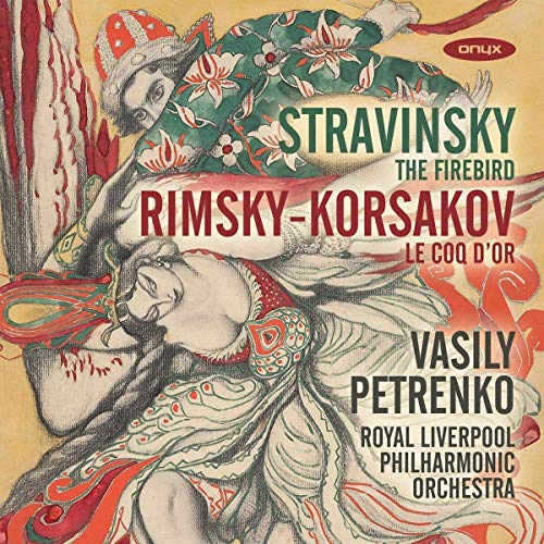 CD cover for Stravinsky’s “The Firebird” and Rimsky-Korsakov’s “Le Coq D’or.”
