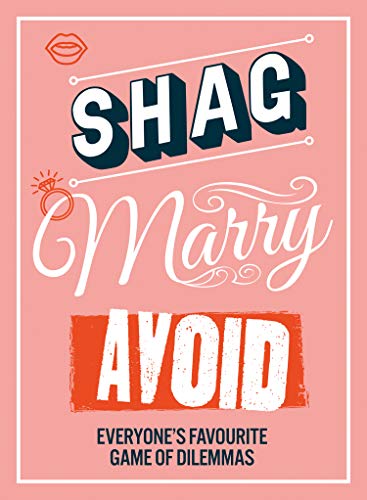 Shag, Marry, Avoid" game cover with bold text and playful graphics.