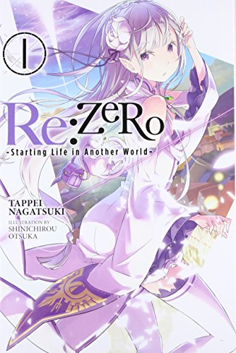 Light novel cover featuring a young woman with long purple hair.