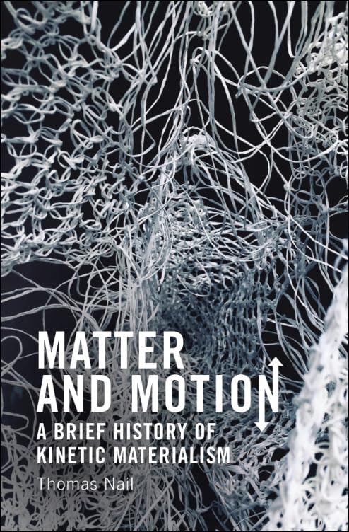 Book cover with white text on a blurry, tangled fiber background.