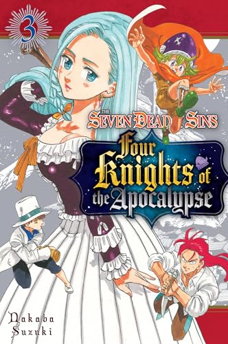 Manga volume 3 cover featuring characters from "Seven Deadly Sins: Four Knights.