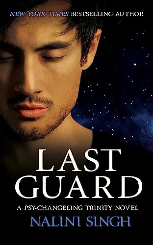 Book cover: close-up of a man’s face with “Last Guard” title.