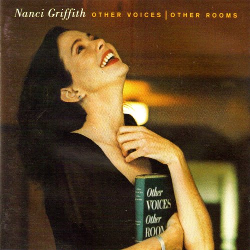 Nanci Griffith album cover featuring a woman holding a book.