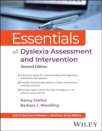 Book cover: “Essentials of Dyslexia Assessment and Intervention,” second edition.