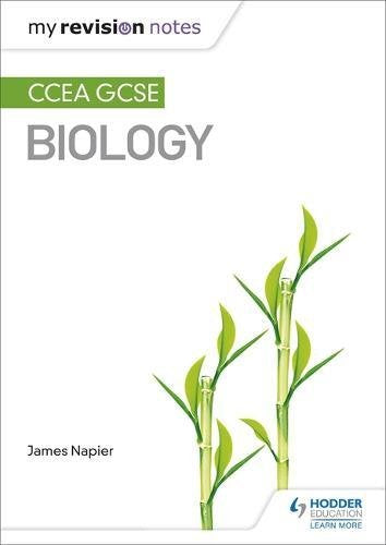 Book cover for CCEA GCSE Biology with bamboo illustration.