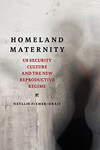 Book cover with title “Homeland Maternity” and a silhouetted figure.