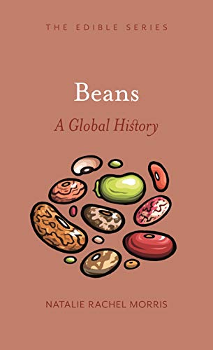 Book cover: "Beans: A Global History" with illustrated beans.