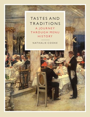 Book cover depicting a vintage restaurant scene with formally dressed diners.