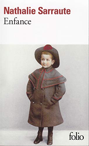 Book cover: "Enfance" by Nathalie Sarraute, featuring a vintage portrait of a child.