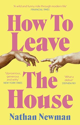Book cover: pink title, two hands reaching, author Nathan Newman.