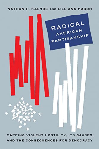 Book cover: āRadical American Partisanshipā with red and white abstract shapes.
