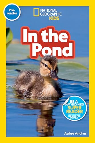 Book cover featuring a duckling swimming in a pond.