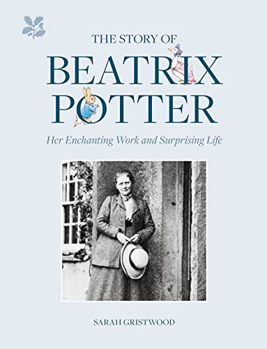 Book cover featuring Beatrix Potter’s portrait and illustrated characters.