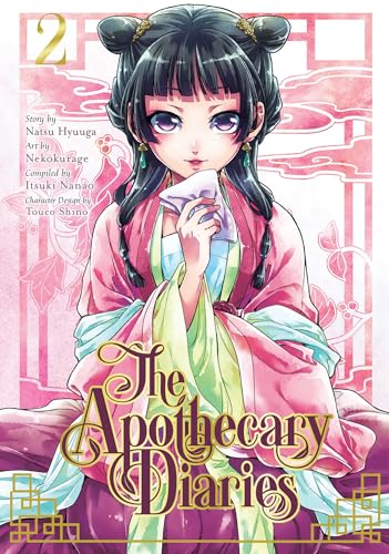 Manga cover of The Apothecary Diaries volume 2 featuring a girl in traditional clothing.