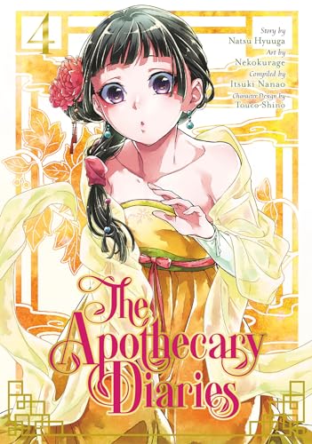 Manga cover featuring a young woman with dark hair in traditional yellow robes.