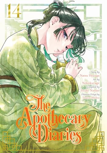 Manga cover featuring Maomao in green robes with the title The Apothecary Diaries 14.