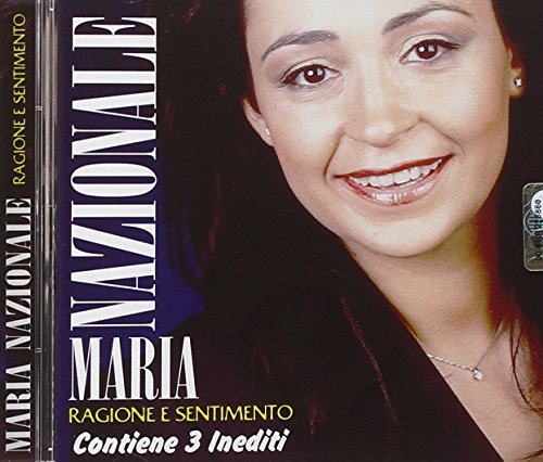 CD cover featuring a close-up portrait of singer Maria Nazionale.