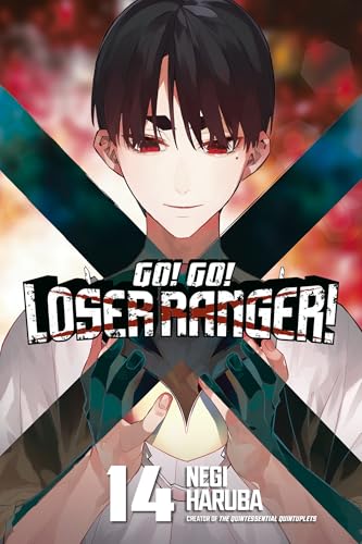 Manga volume 14 cover with a boy and red text: “Go! Go! Loser Ranger!”