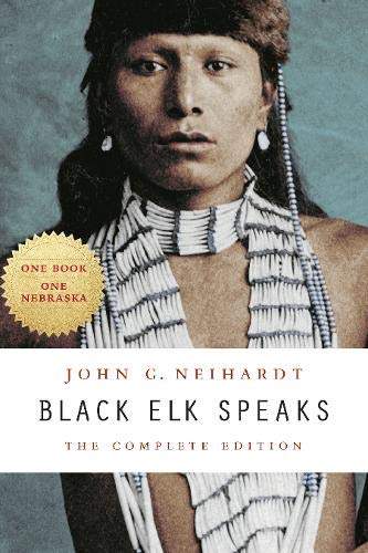 Book cover featuring a portrait of Black Elk, a Lakota spiritual leader.