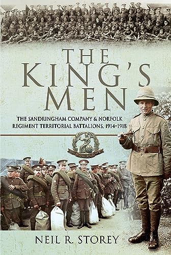 Book cover depicting soldiers from The King’s Men, 1914-1918.