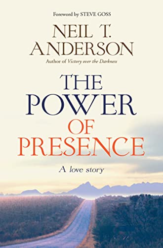 Book cover with title “The Power of Presence” and a mountain road.