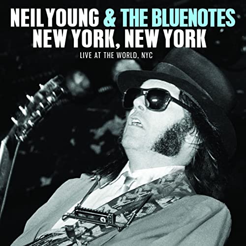 CD cover for Neil Young & The Bluenotes’ “New York, New York” album.