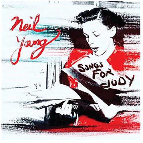 Album cover for Neil Young’s “Songs for Judy” featuring Judy Garland.
