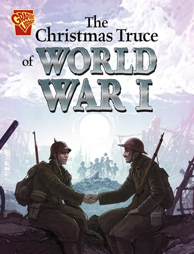 Book cover depicting soldiers shaking hands during World War I.