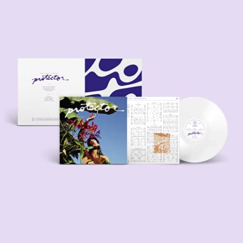 Vinyl record of Nessa Francesā āProtectorā with album artwork and sleeve.